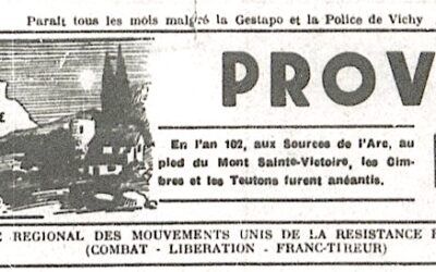 14 juin – Conférence “Été 44: Résistance, Débarquement et Libération en Provence”